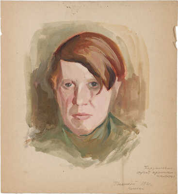 Спасский Павел Иосифович. Портрет студента Архитектурного института Барзиловича